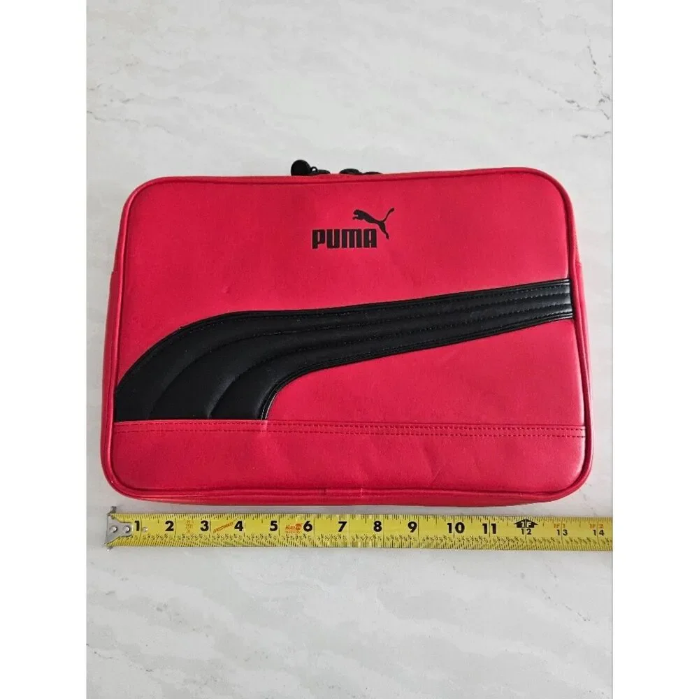 Puma Red and Black Protective Laptop Sleeve